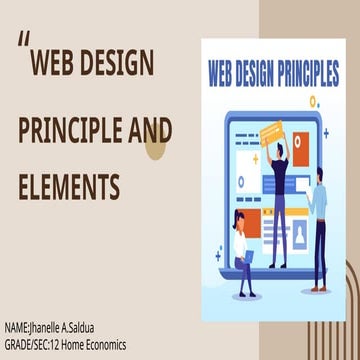 Ictpt web design principles and elements