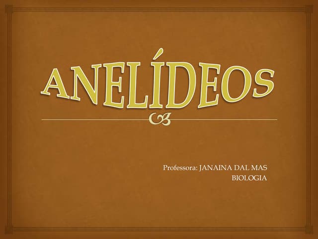 Anelídeos