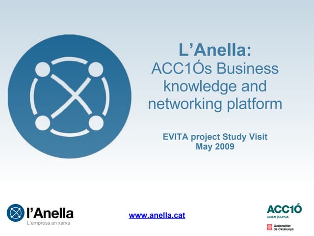 L'Anella: Catalonia's business knowledge and networking platform