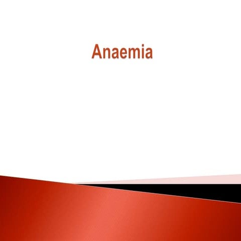 Anaemia