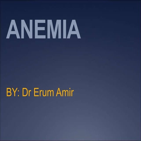 Anemia