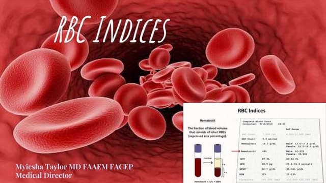 Presentation On Complete Hemogram | PPT