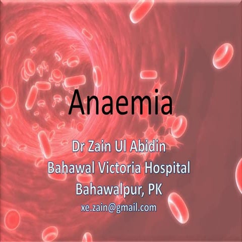 Anemia Presentation