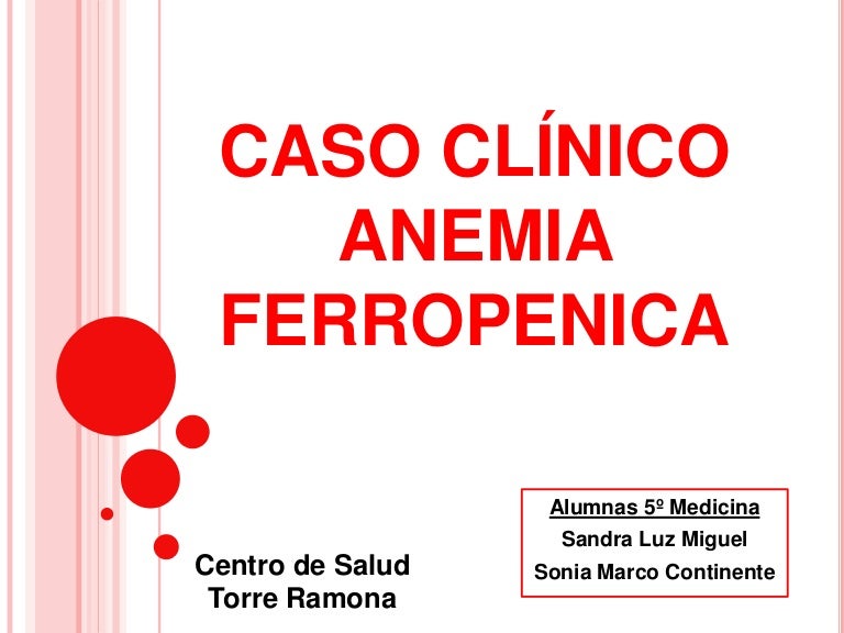 anemia ferropenica en niños anemia ferropenica en niños