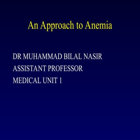 anemiaand types FINAL.powerpoint presentation