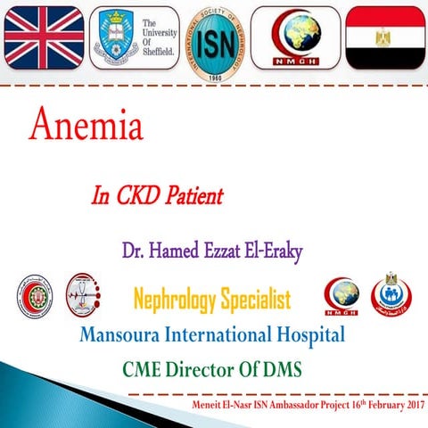 Anemia in ckd patients