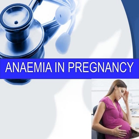 Anemia in Pregnancy