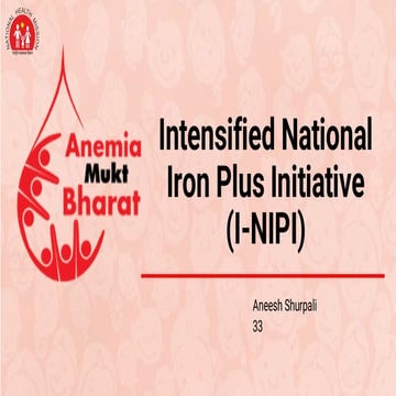 Anaemia mukt bharat | PDF
