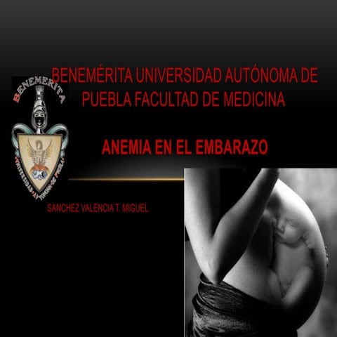 Medidas de prevención contra la anemia durante el embarazo | PDF