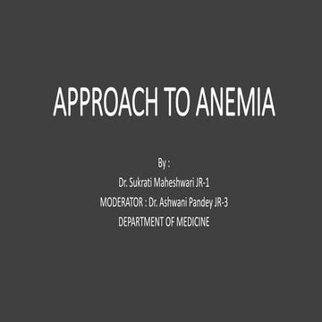 Anemia new
