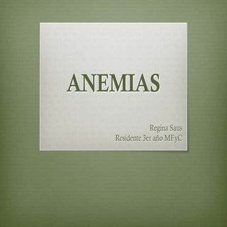 Anemias