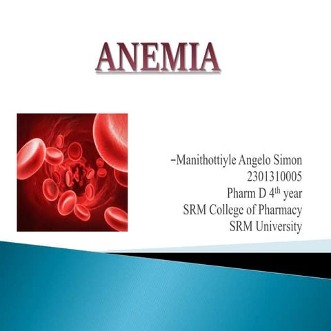 Anemia seminar