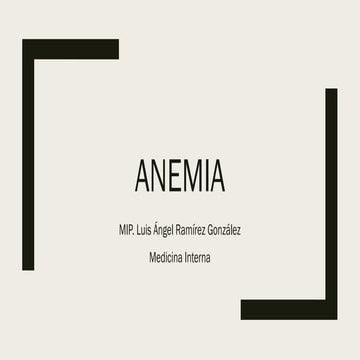 abordaje de anemias y su identificacion clinica