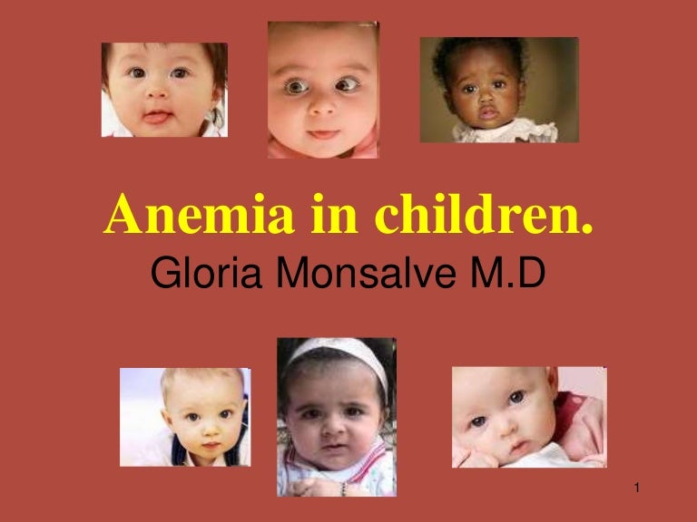 Anemia in children