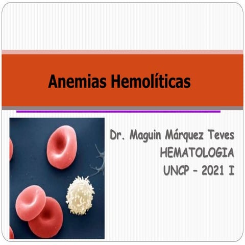 Anemias HEMOLÍTICA.ppt