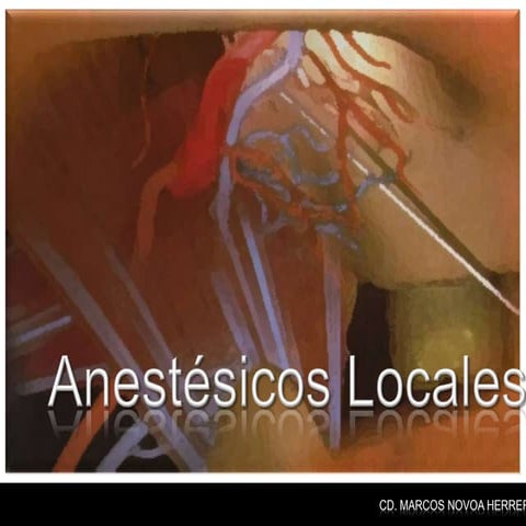 Anestesicos  locales cirudip