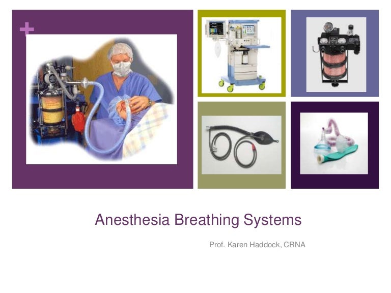 Anesthesia breathing systems