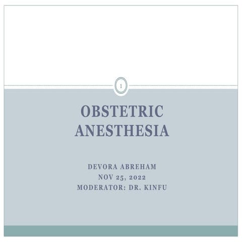 anesthesia in OB.pptx