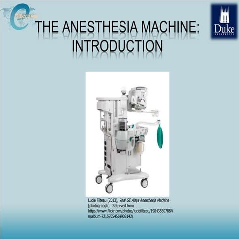 Máquina de Anestesia