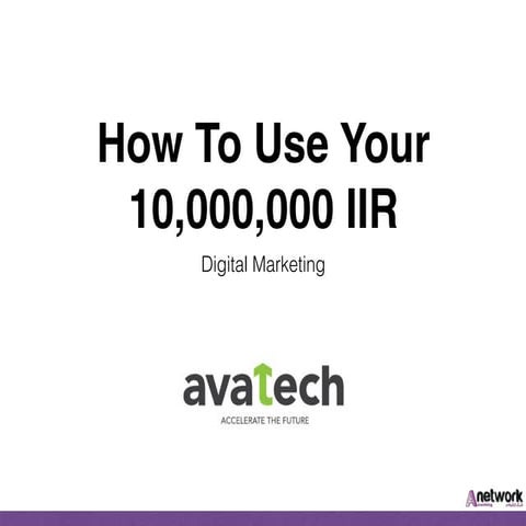  How you use yoour 10,000,000 Toman for Digital Campaign