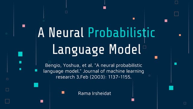 A Neural Probabilistic Language Model