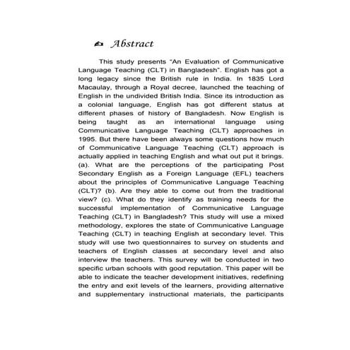 An evaluation of_communicative_language_teaching_in_bangladesh