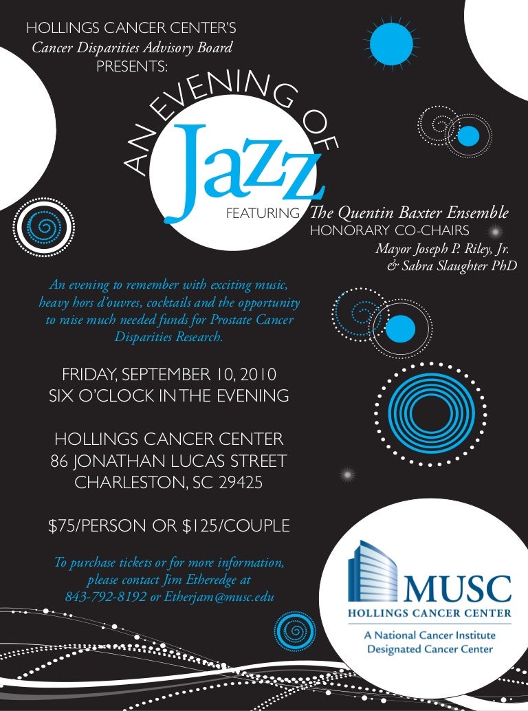 An Evening Of Jazz Invitation