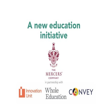 A new education initiative