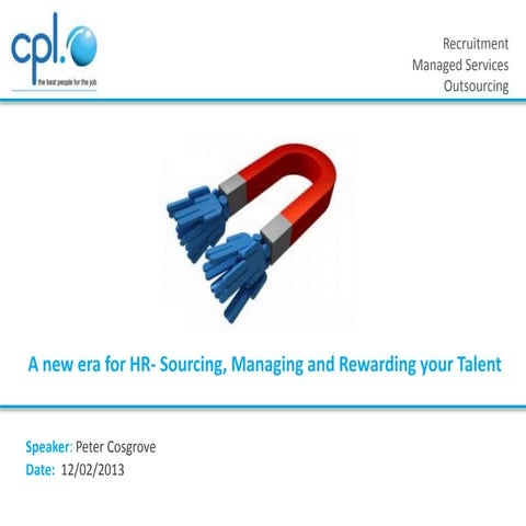Talent Trends - CIPD Ireland February 2014