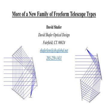 More of a new family of freeform mirror telescopes