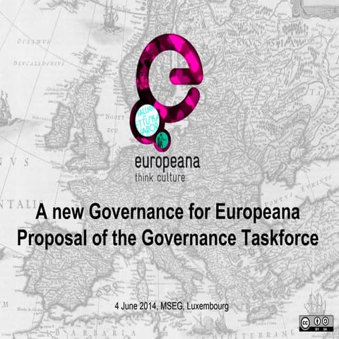 A new governance for europeana   