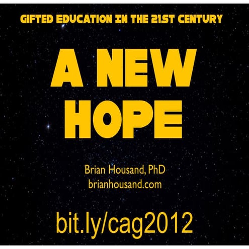 A NEW HOPE CAG 2012
