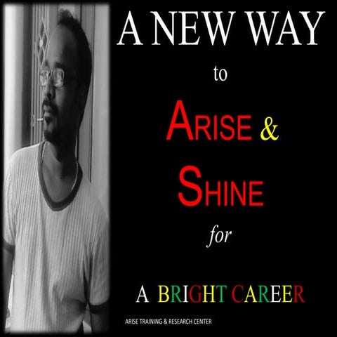 A new way   bright career - arise dreams roby