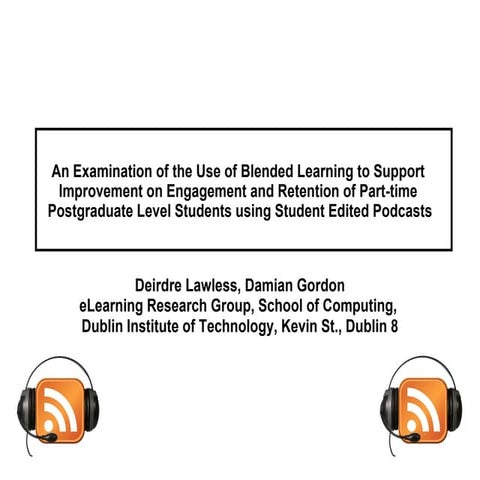 Podcasts for Postgrads