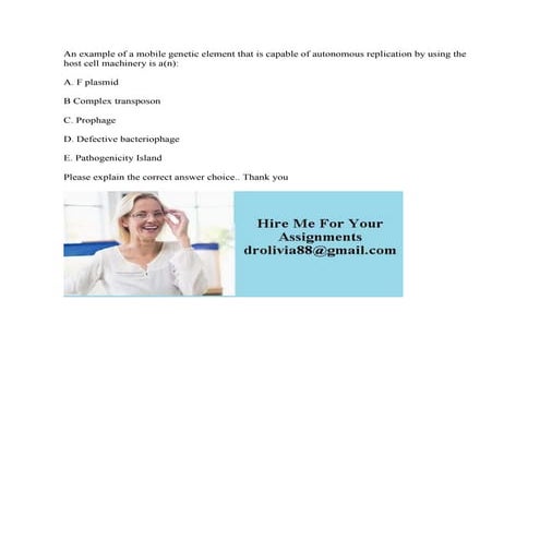 An example of a mobile genetic element that is capable of autonomous r.docx