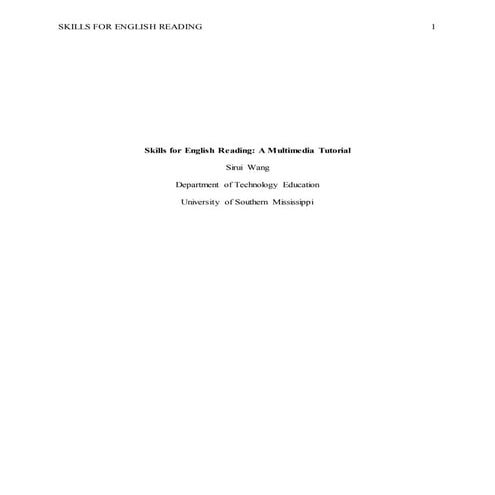 An example of designing learning module in power point