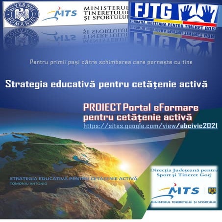 Anexa strategia educativă pentru cetățenie activă fjtg 2021
