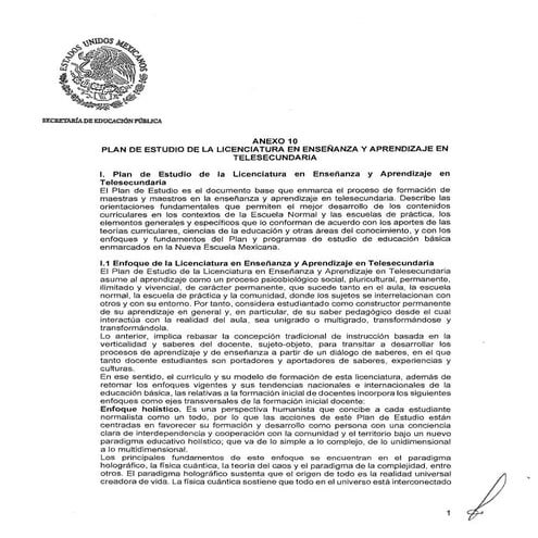 Plan de estudio de la Licenciatura en preescolar 2022.pdf