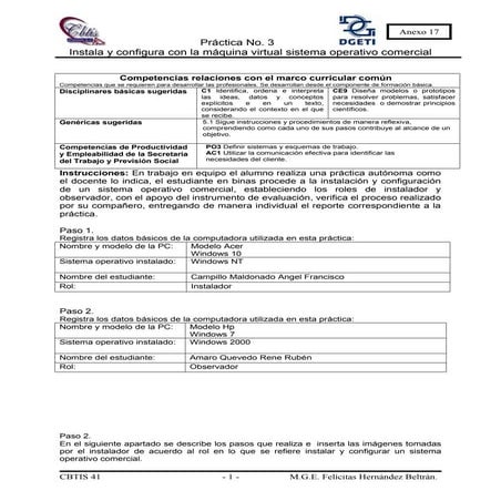 Anexo 17 practica 3 instalar y configurar en maquina virtual sistema operativ...