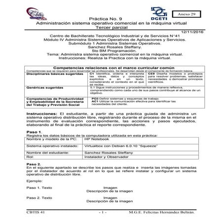 Anexo 29 practica 9 administracion de un sistema operativo de distribucion libre