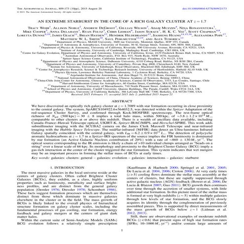 An extreme starburst_in_the_core_of_a_rich_galaxy_cluster_at_z_1_7