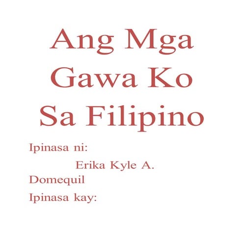 Ang | DOCX