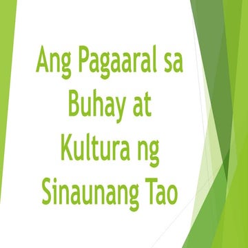 Paglalakbay sa Sinaunang Kasaysayan ng Taong Tabon at Callao sa ...