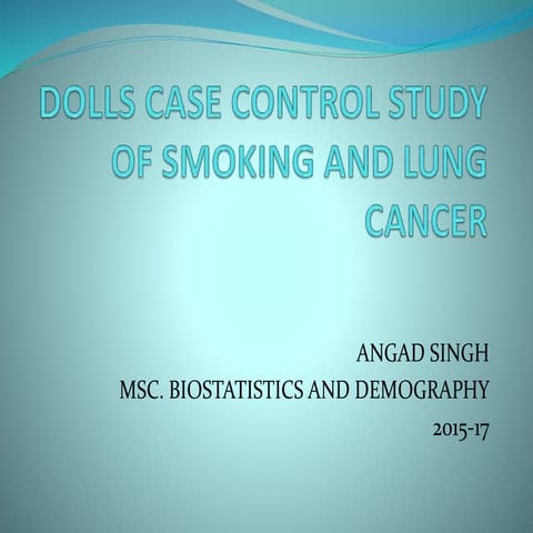 Dolls case control study