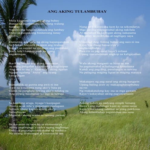 Ang Aking Tulambuhay