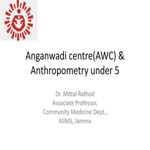 Anganwadi centre 