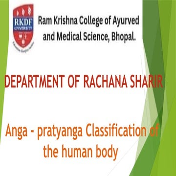 Anga pratyang classification.pptx mera phalanger | PPTX