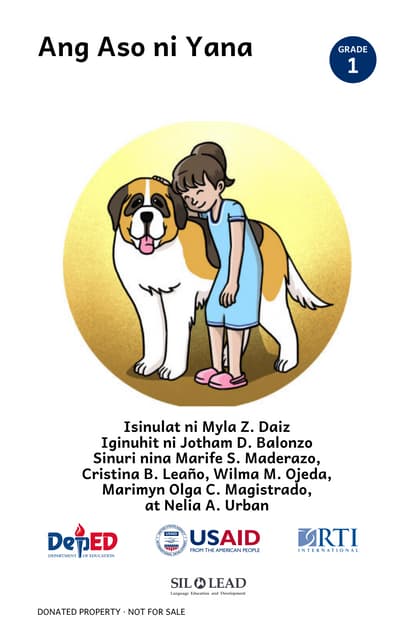 Ang Aso ni Yana na mataba, mabait at maalalahanin sa lahat ng oras .pdf