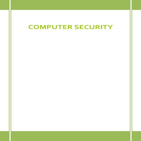 Computer Secutity.