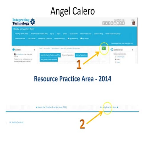 Angel calero moodle